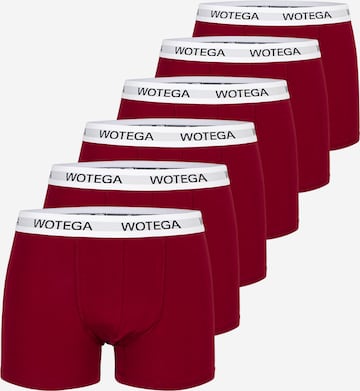 WOTEGA Boxer shorts 'Joe' in Red: front