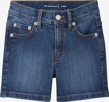 TOM TAILOR Regular Shorts in Blau: predná strana