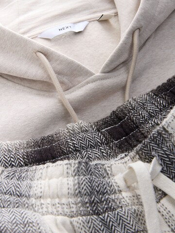 Next Pyjama lang in Grau