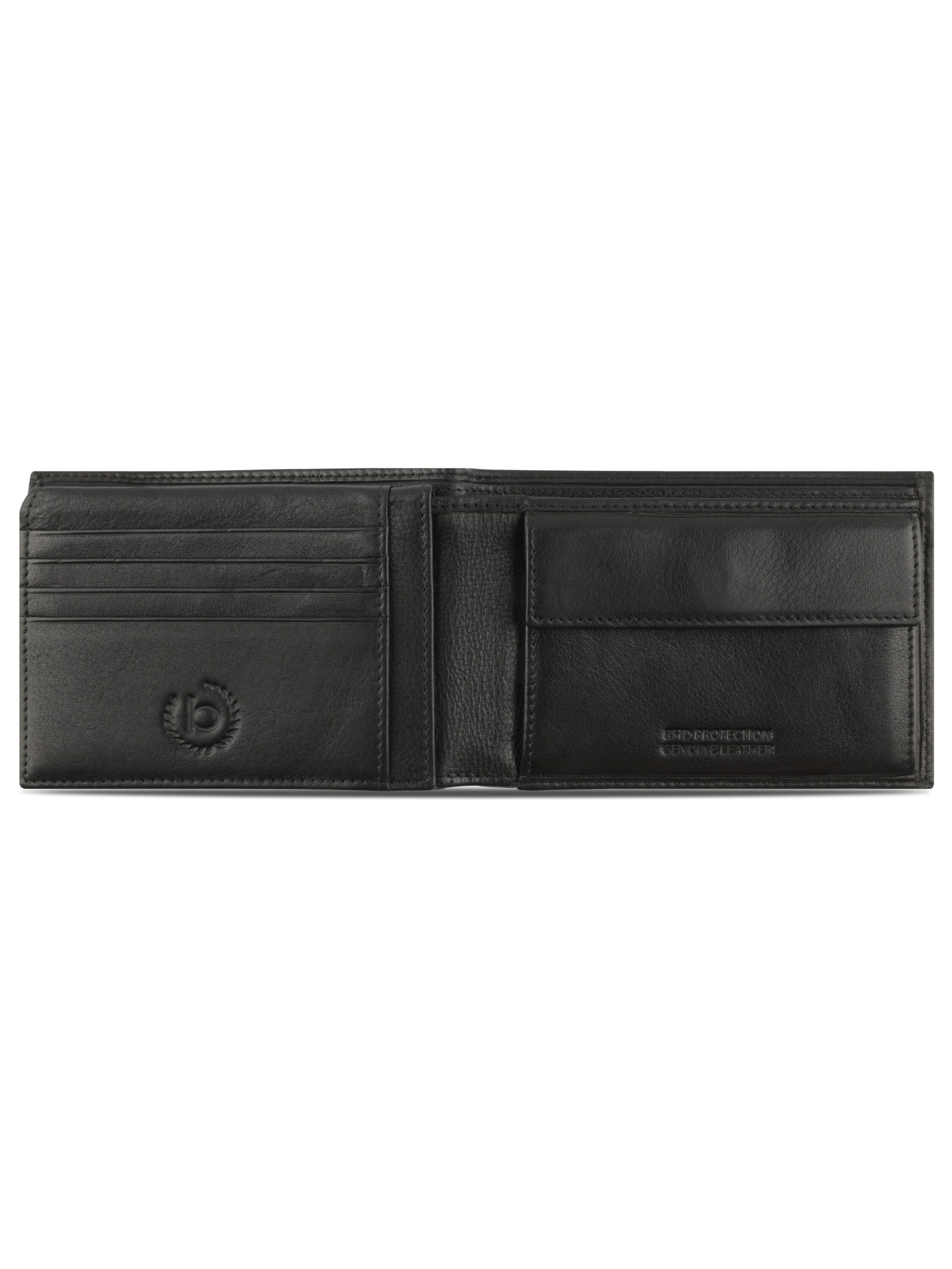 bugatti Geldbörse 'Nome' in Schwarz