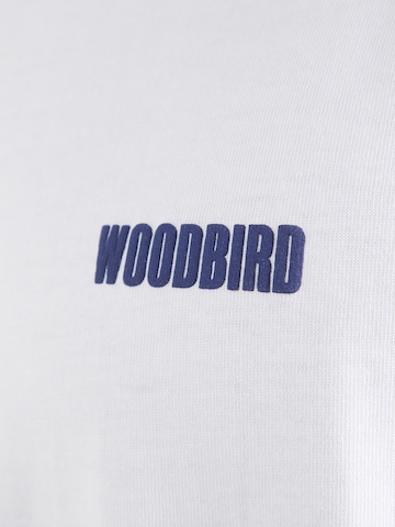 Woodbird Футболка 'Baine Koi' в Белый