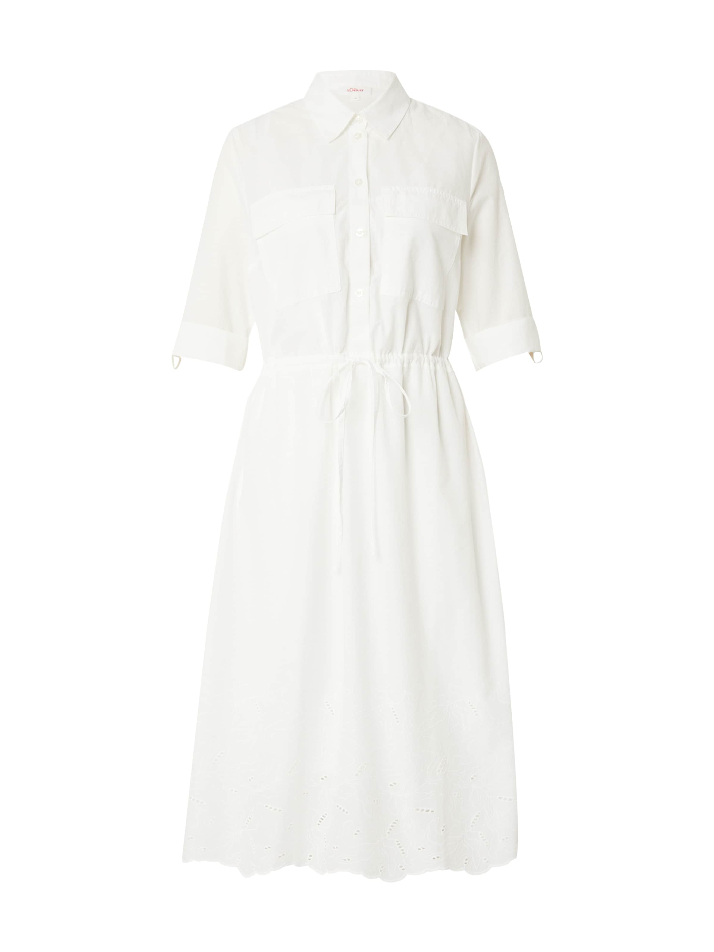 Robe-chemise s.Oliver en beige : devant