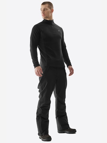 4F Bluzka sportowa w kolorze czarny