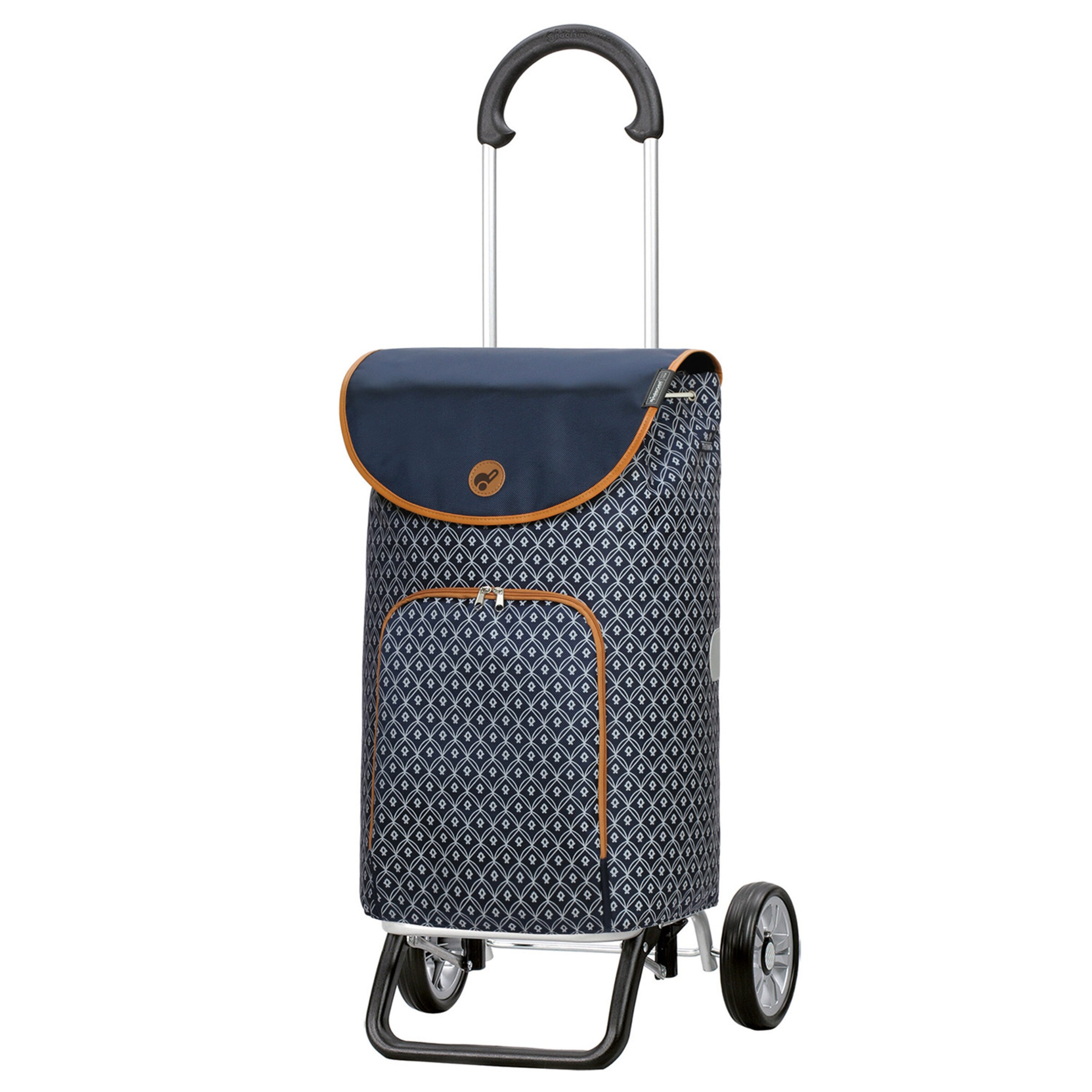 Andersen Shopper Trolley 'Scala Plus Famke' in Blau: Vorderseite