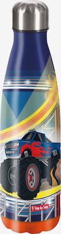 STEP BY STEP Drinkfles in Blauw: voorkant