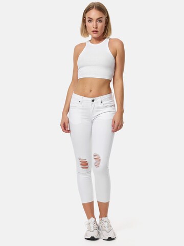 Tazzio Skinny Jeans 'F111' in Weiß
