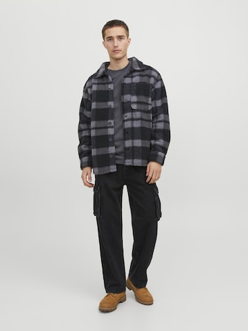 JACK & JONES Regular fit Overhemd in Grijs