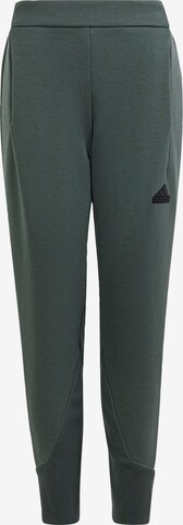 ADIDAS PERFORMANCE Sportbroek 'Z.N.E.' in Grijs: voorkant