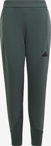 ADIDAS PERFORMANCE Regular Sportbroek 'Z.N.E.' in Grijs: voorkant