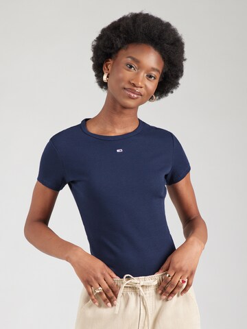 Tommy Jeans Póló 'ESSENTIAL' - fehér: elől