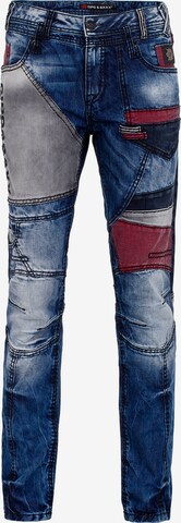 CIPO & BAXX Regular Jeans in Blauw: voorkant