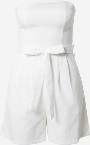 Misspap Jumpsuit in White: front