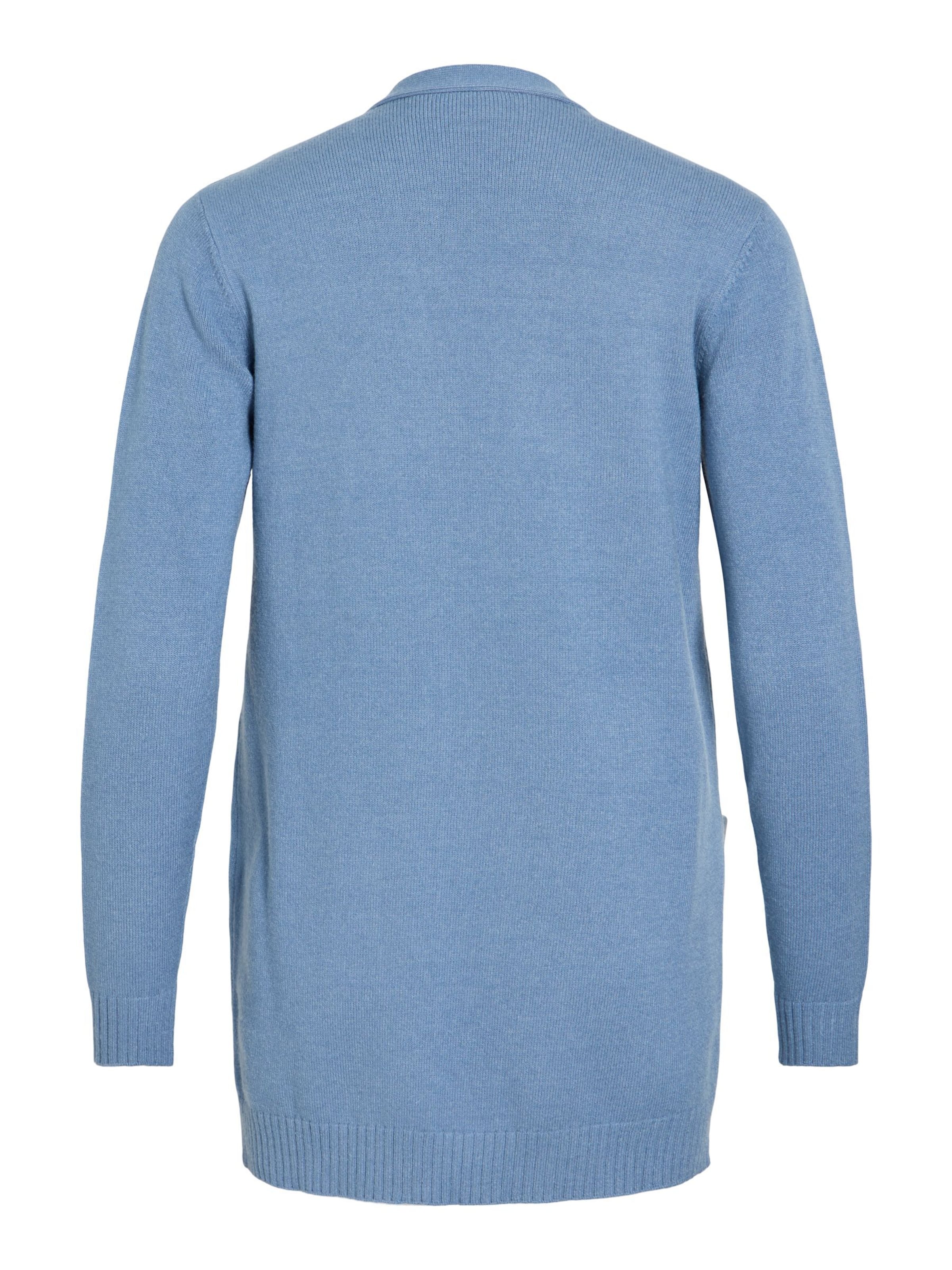 VILA Knit cardigan 'VIRil' in Blue