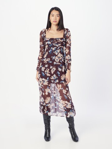 Robe Abercrombie & Fitch en marron : devant