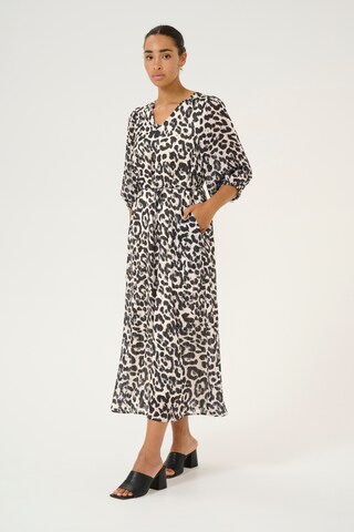 Kaffe Kleid 'Sepia' in Schwarz