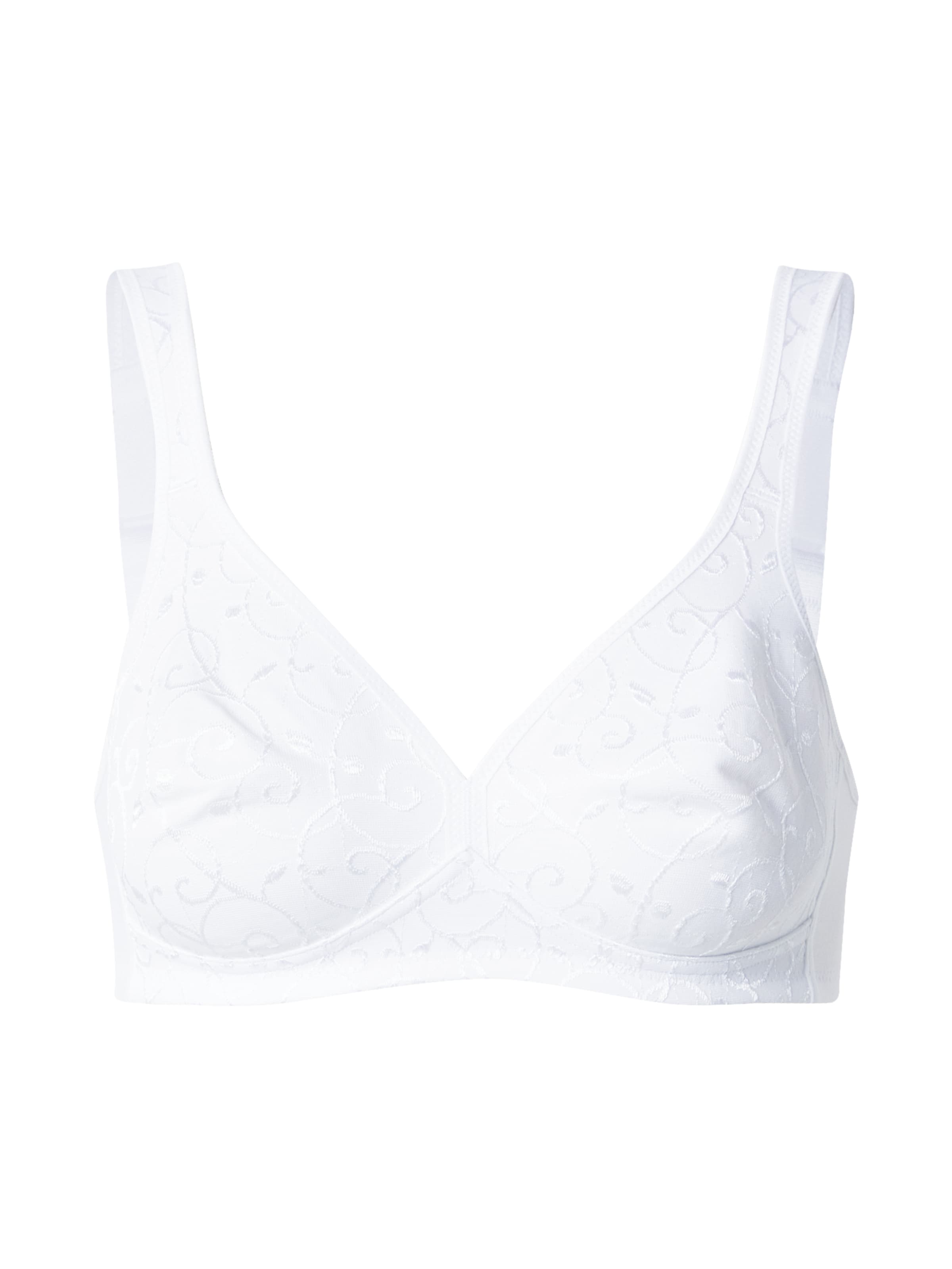 TRIUMPH T-shirt Podprsenka – bílá: přední strana