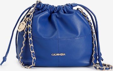 Borsa a sacco di CAFè NOIR in blu: frontale