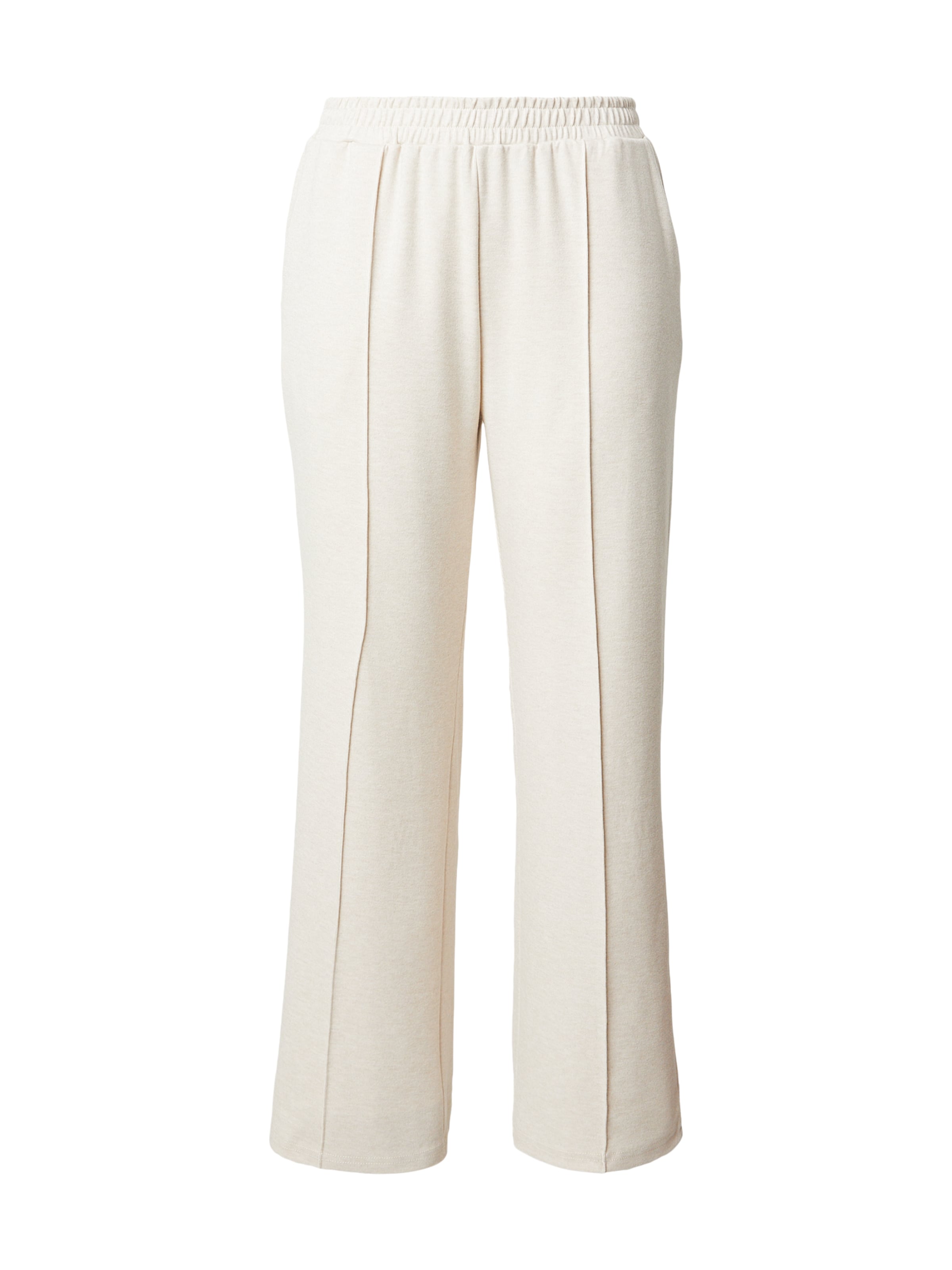 Pantalon ONLY Carmakoma en beige : devant