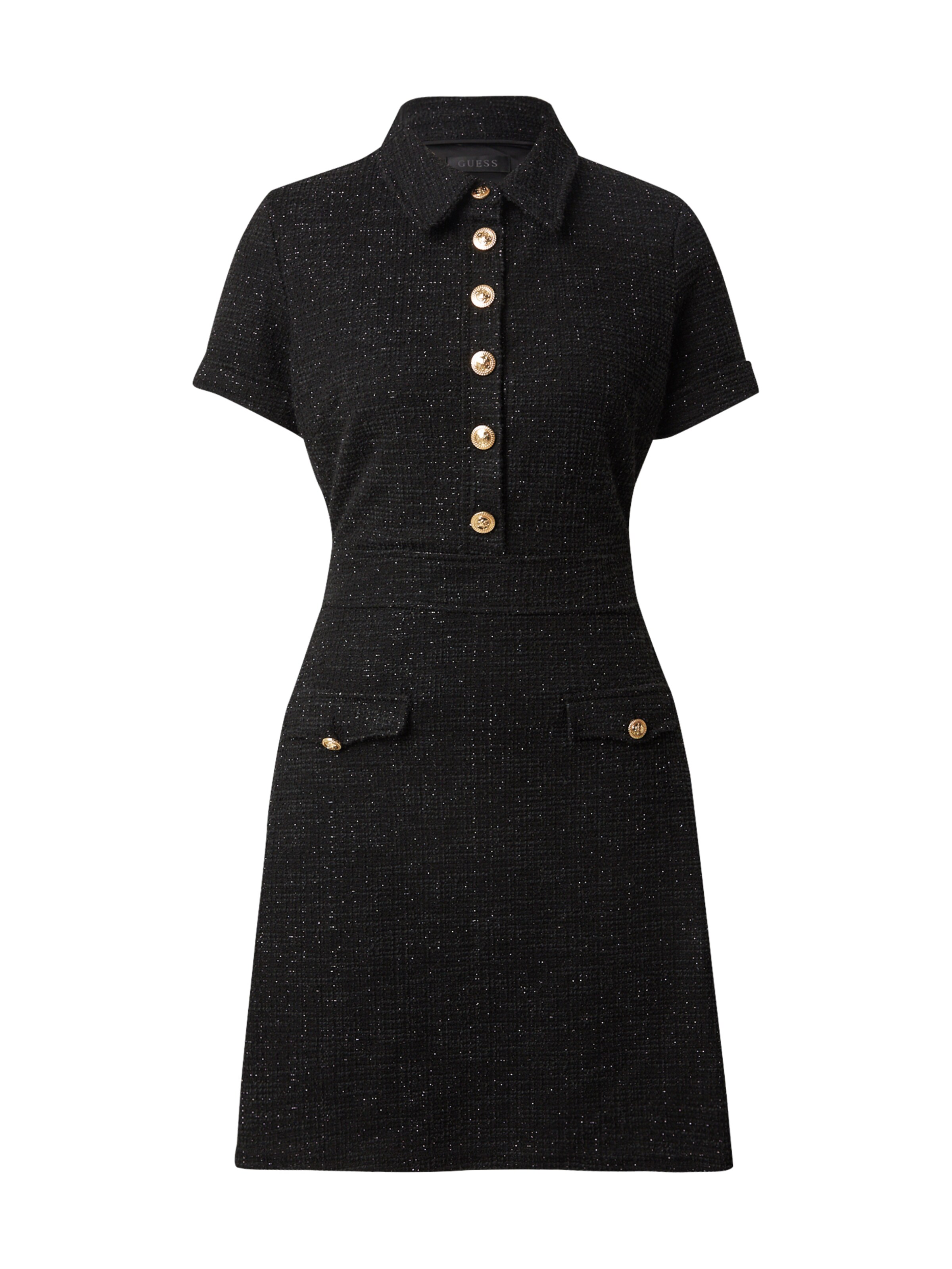 GUESS Jurk 'Tamara' in Zwart ABOUT YOU