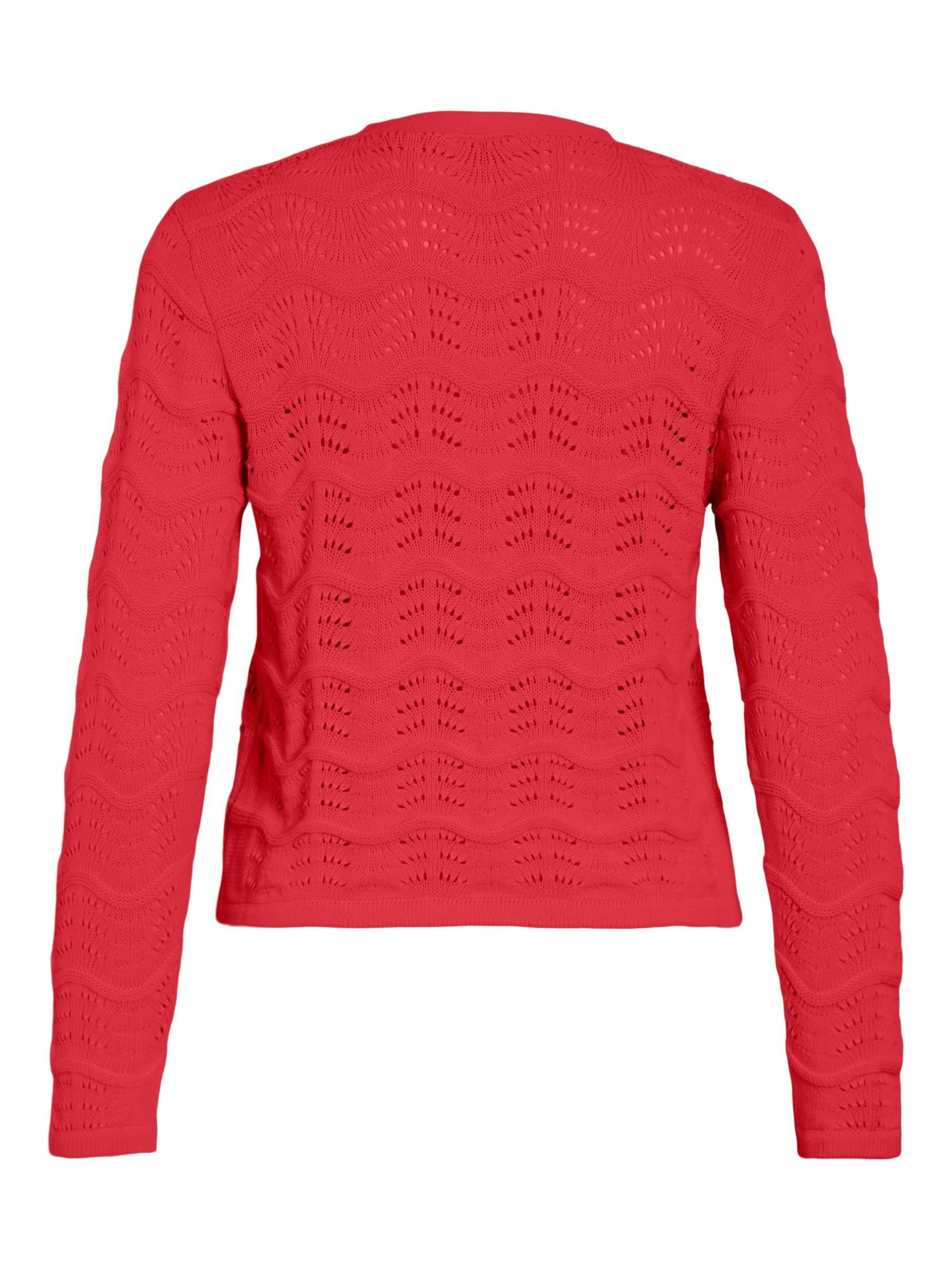 VILA - Cárdigan 'VIWave' en rojo