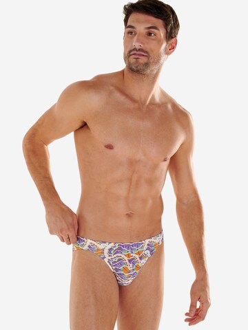 Slip ' Funky Styles ' HOM en violet : devant