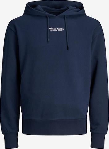 JACK & JONES Sweatshirt 'Bluwoody' in Blue: front