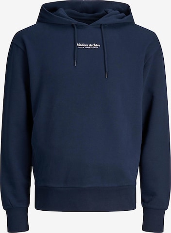 JACK & JONES Sweatshirt 'Bluwoody' in Blau: predná strana