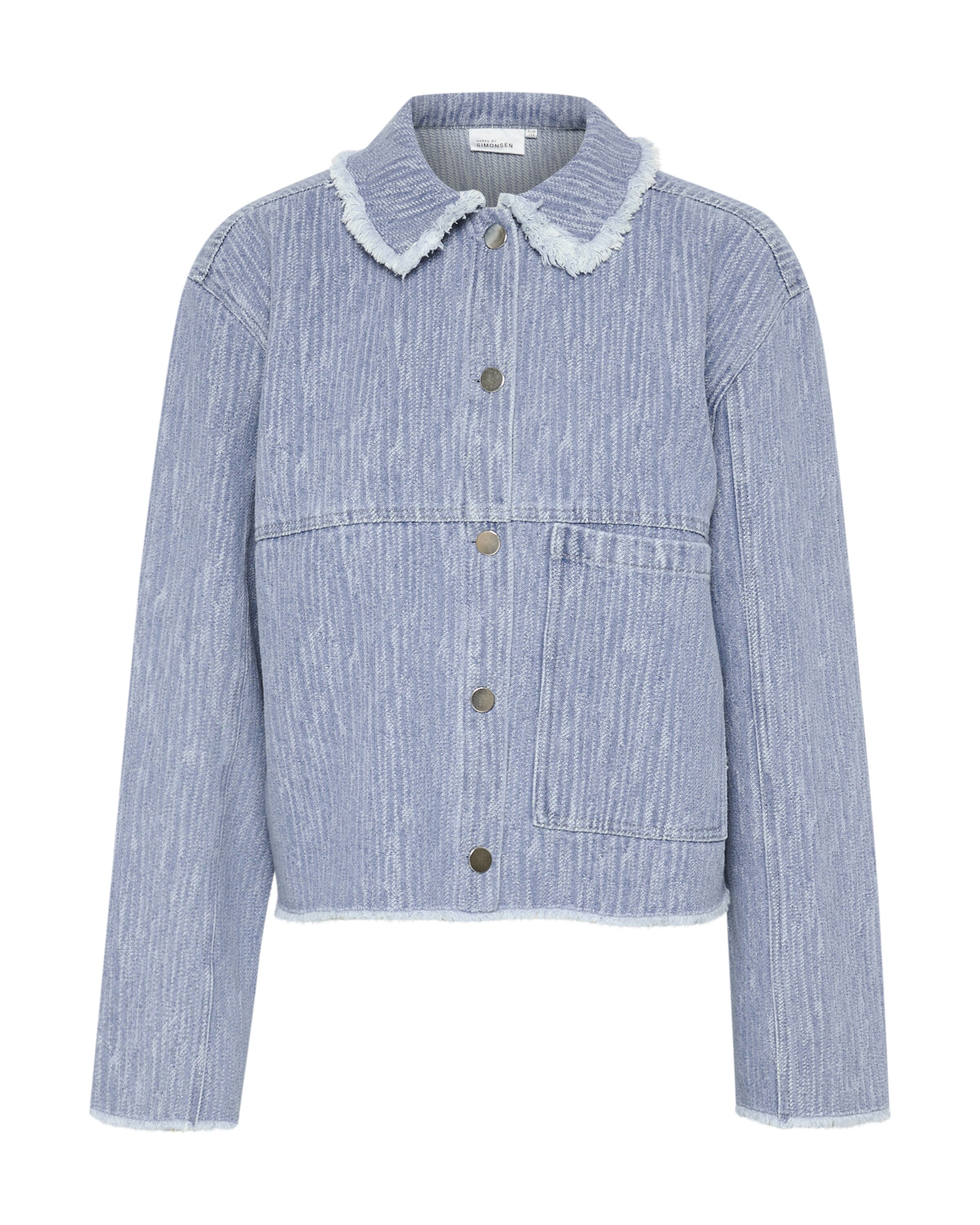 KAREN BY SIMONSEN Shirt 'Urbana' in Blauw: voorkant