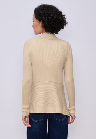 STREET ONE Knit Cardigan in Beige