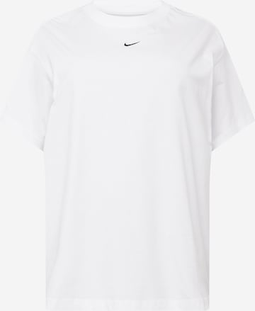 T-shirt 'Essential' Nike Sportswear en blanc : devant