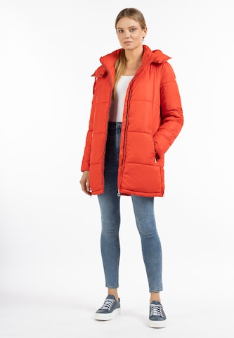 DreiMaster Maritim Winter Coat in Red