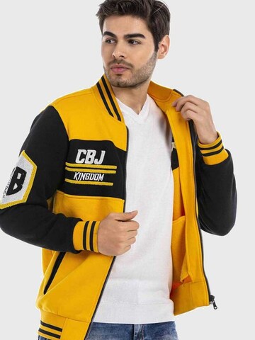 CIPO & BAXX Sweatjacke in Gelb