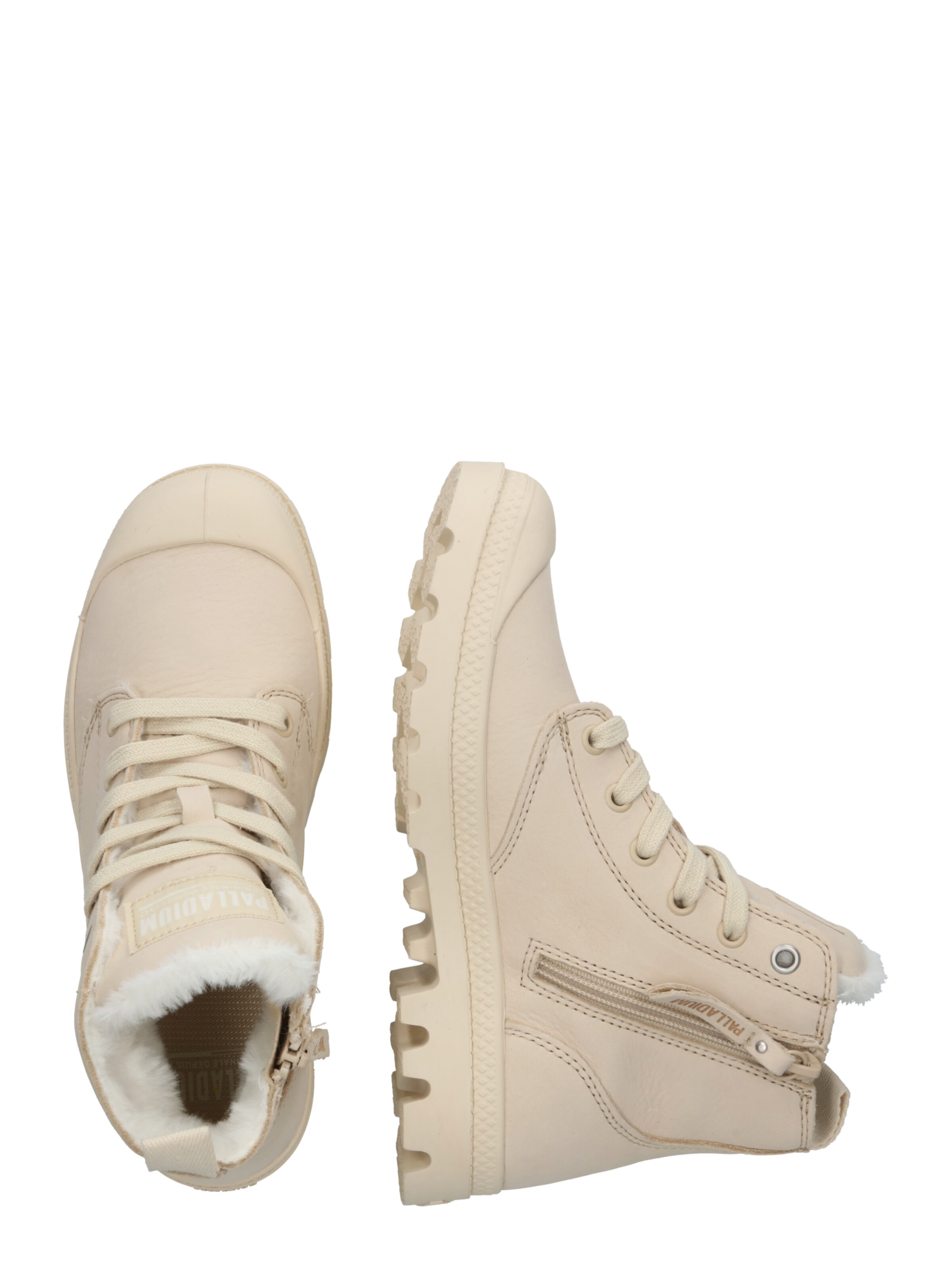 Palladium Šněrovací boty 'Pampa' – béžová