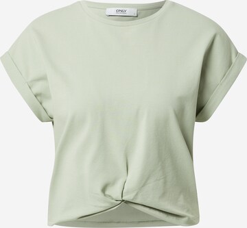 T-shirt 'REIGN' ONLY en vert : devant