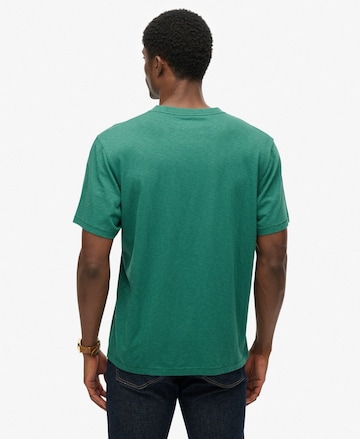 T-Shirt 'The Merchant Store' Superdry en vert