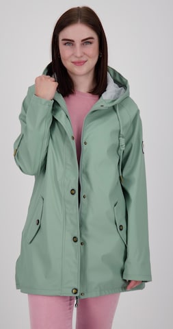 ankerglut Raincoat 'Friesennerz HEAVN WMN' in Green: front