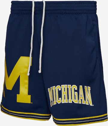 Mitchell & Nessregular Sportske hlače - plava boja: prednji dio