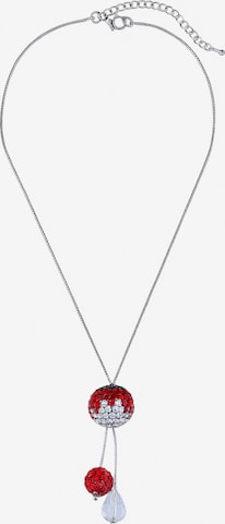 COLLEZIONE ALESSANDRO Necklace 'Valea' in Red: front