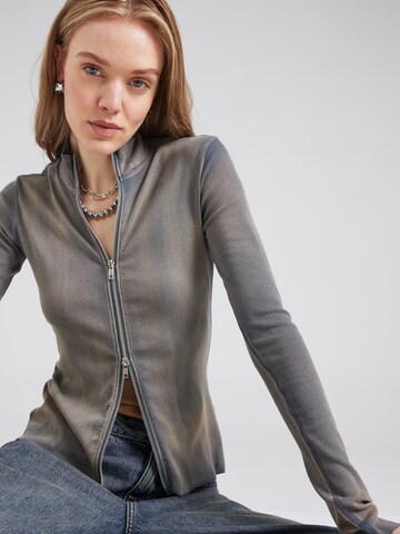WEEKDAY Sweatjacke in Blau