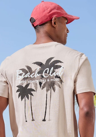 BEACH TIME Shirt in White