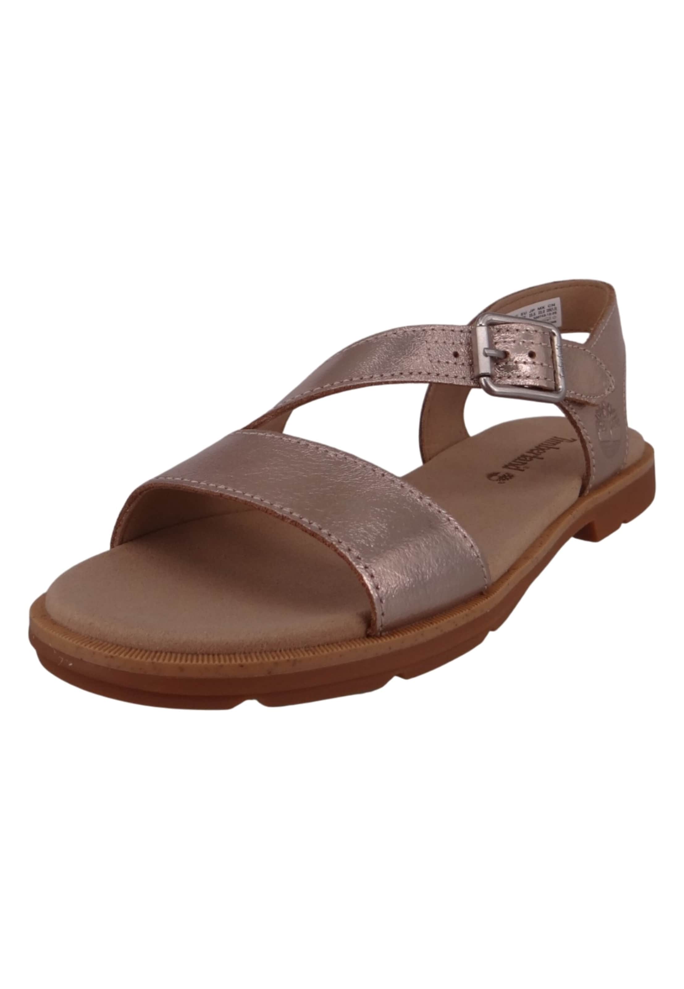 Sandales TIMBERLAND en or : devant