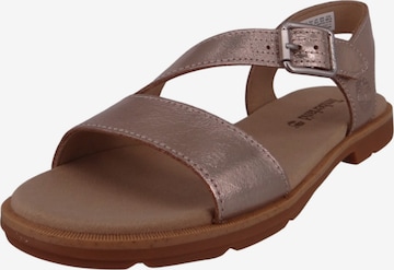 Sandales TIMBERLAND en or : devant