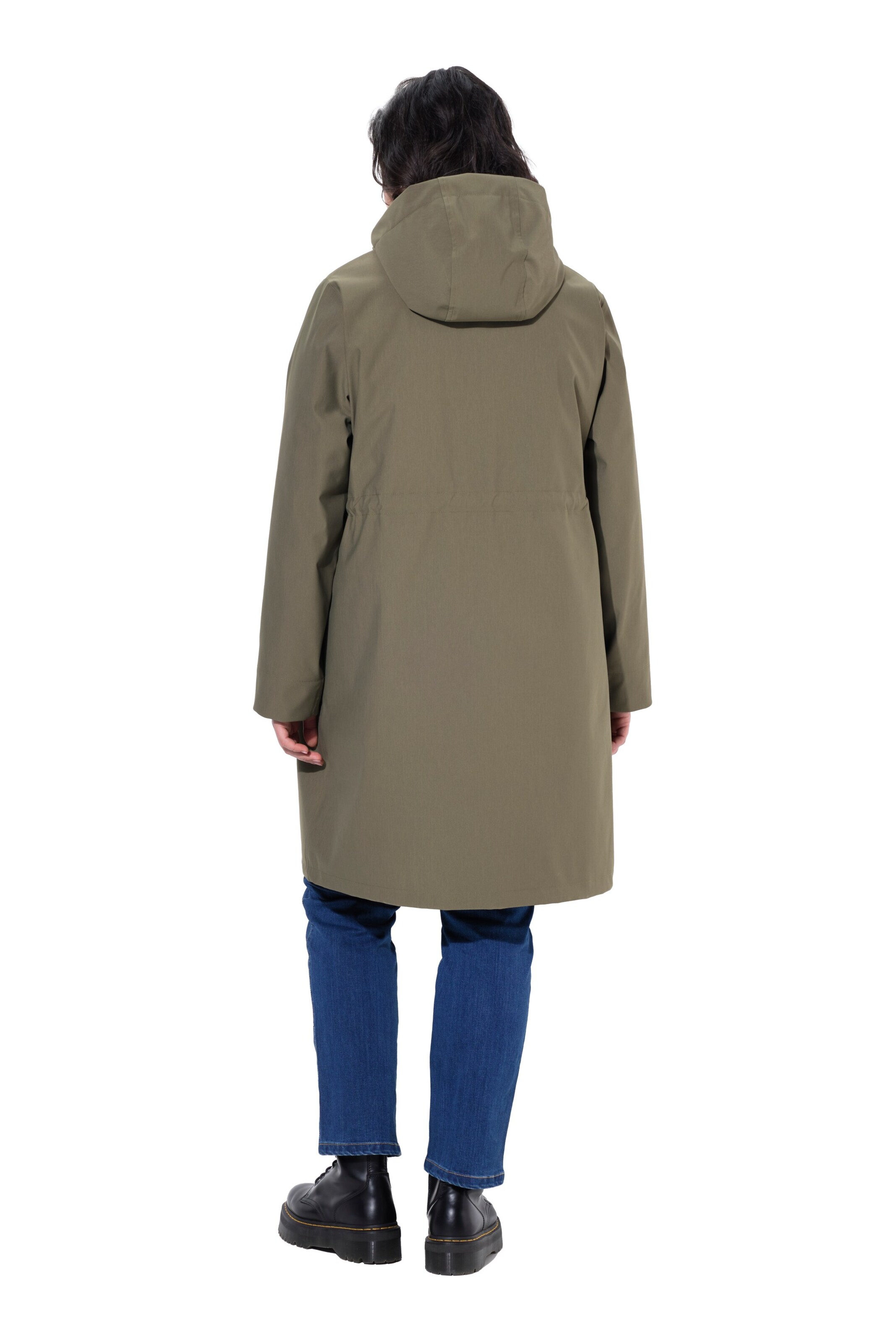 Ulla Popken Tussenmantel in Groen