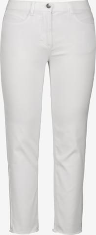 Ulla Popken Jeans in White: front