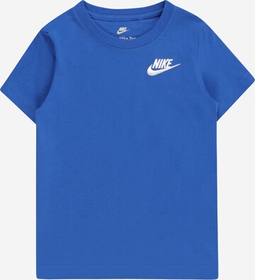 T-Shirt Nike Sportswear en bleu : devant