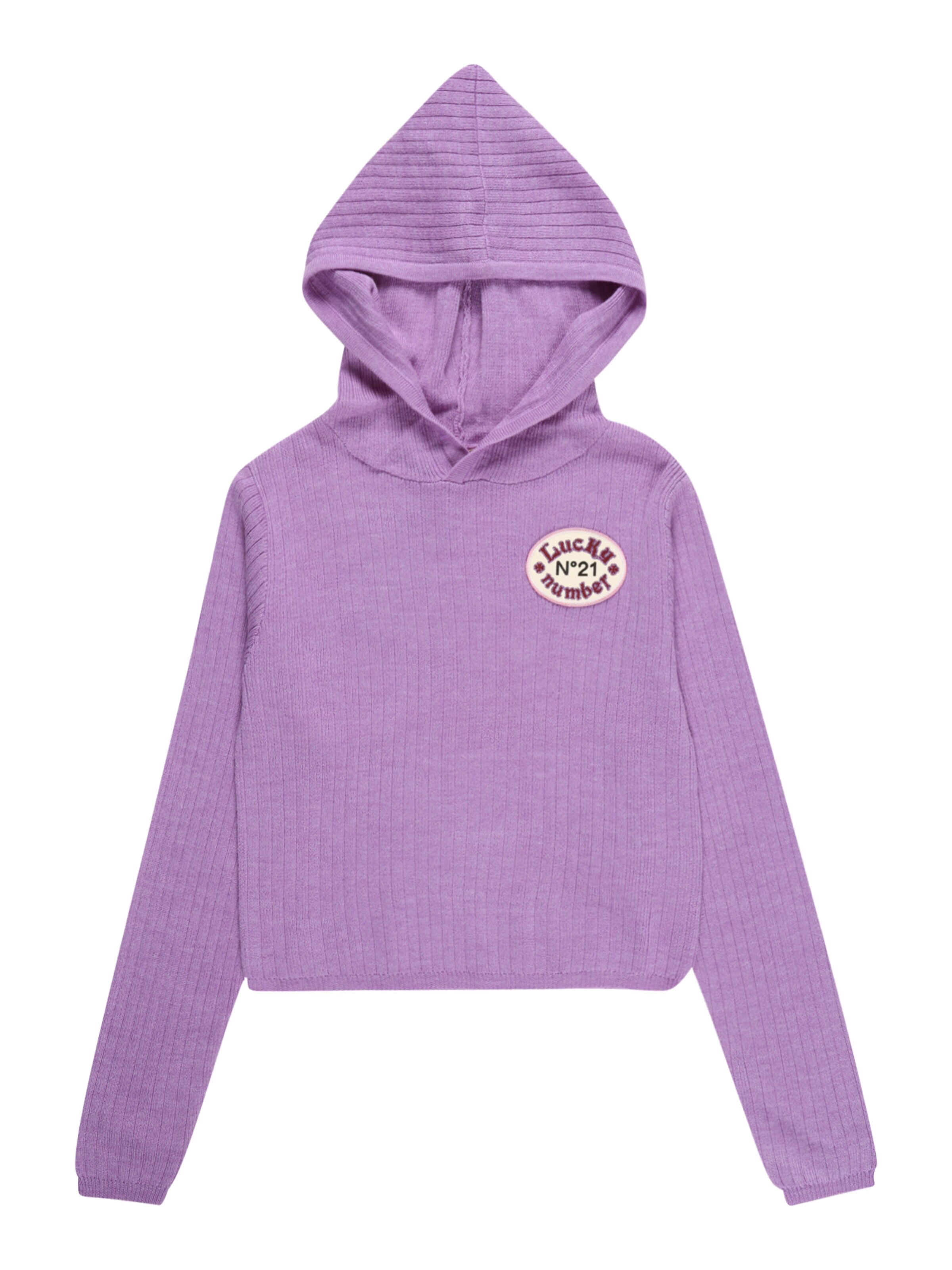 Pullover di N°21 in lilla: frontale