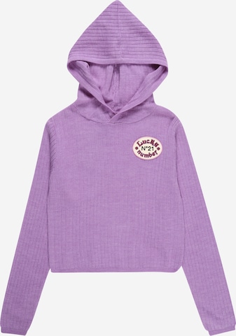 N°21 Sweater in Purple: front