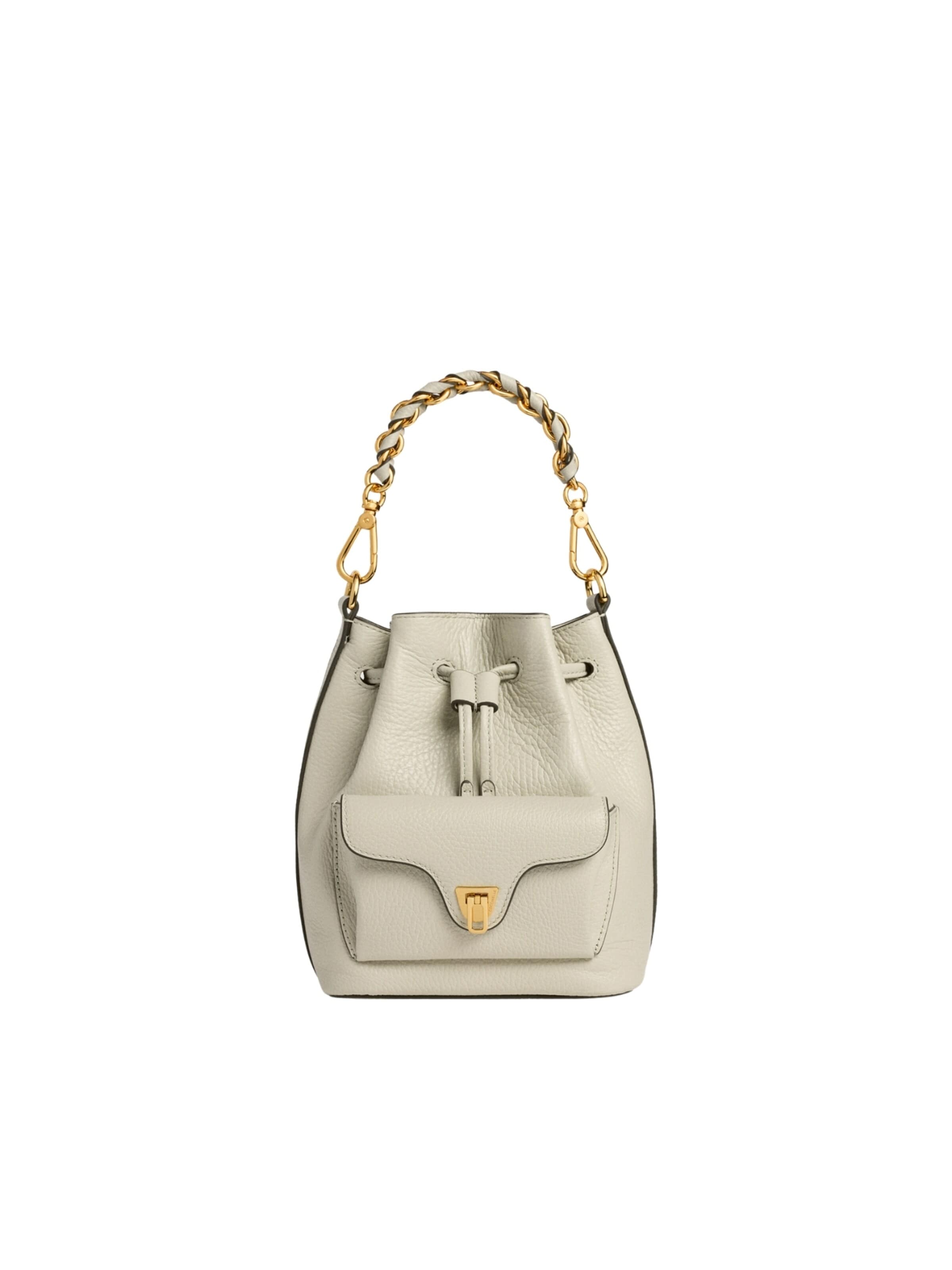 Coccinelle - Bolso de mano 'Beat Generation FW26 1' en beige: frente