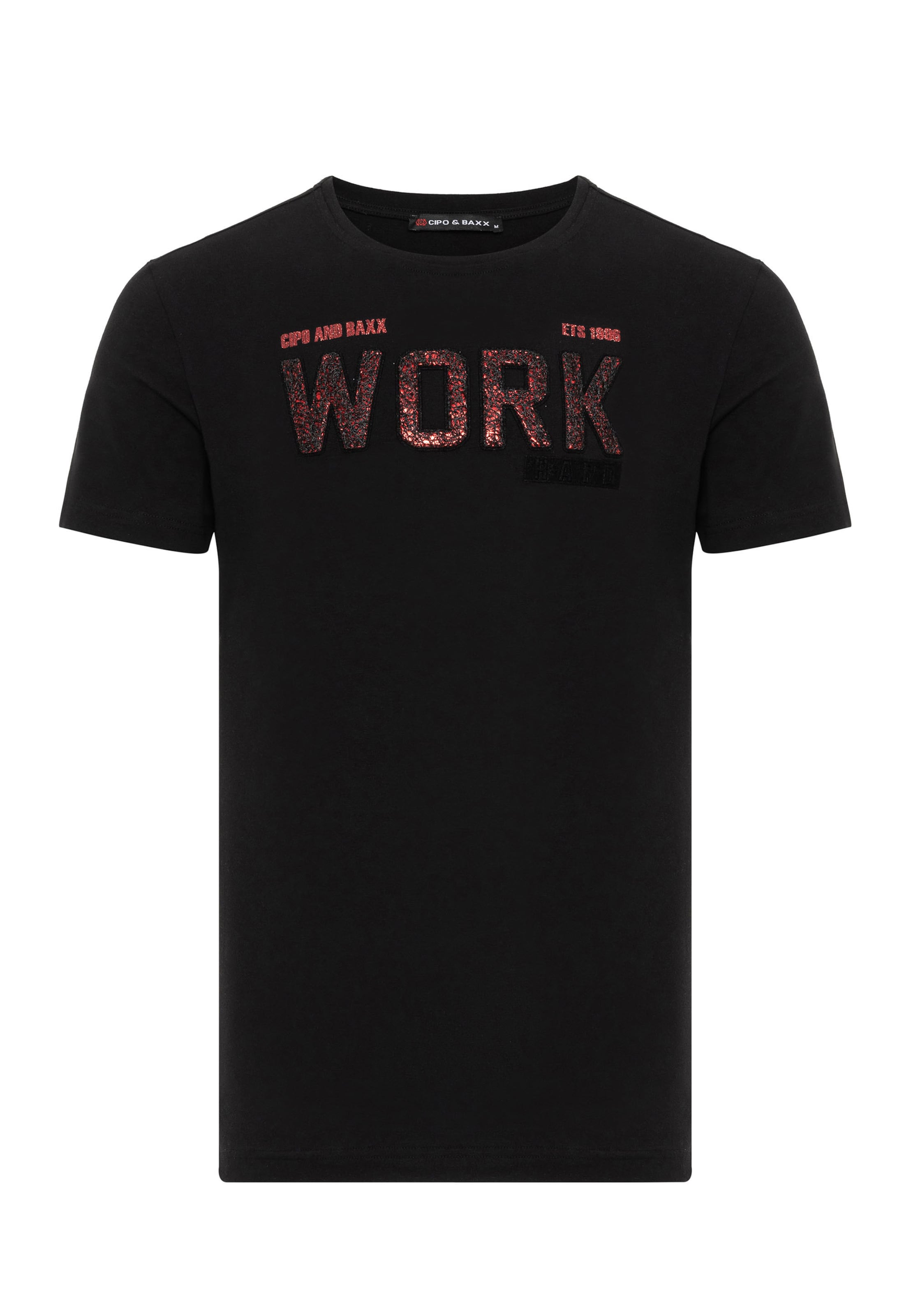 CIPO & BAXX Shirt in Black: front