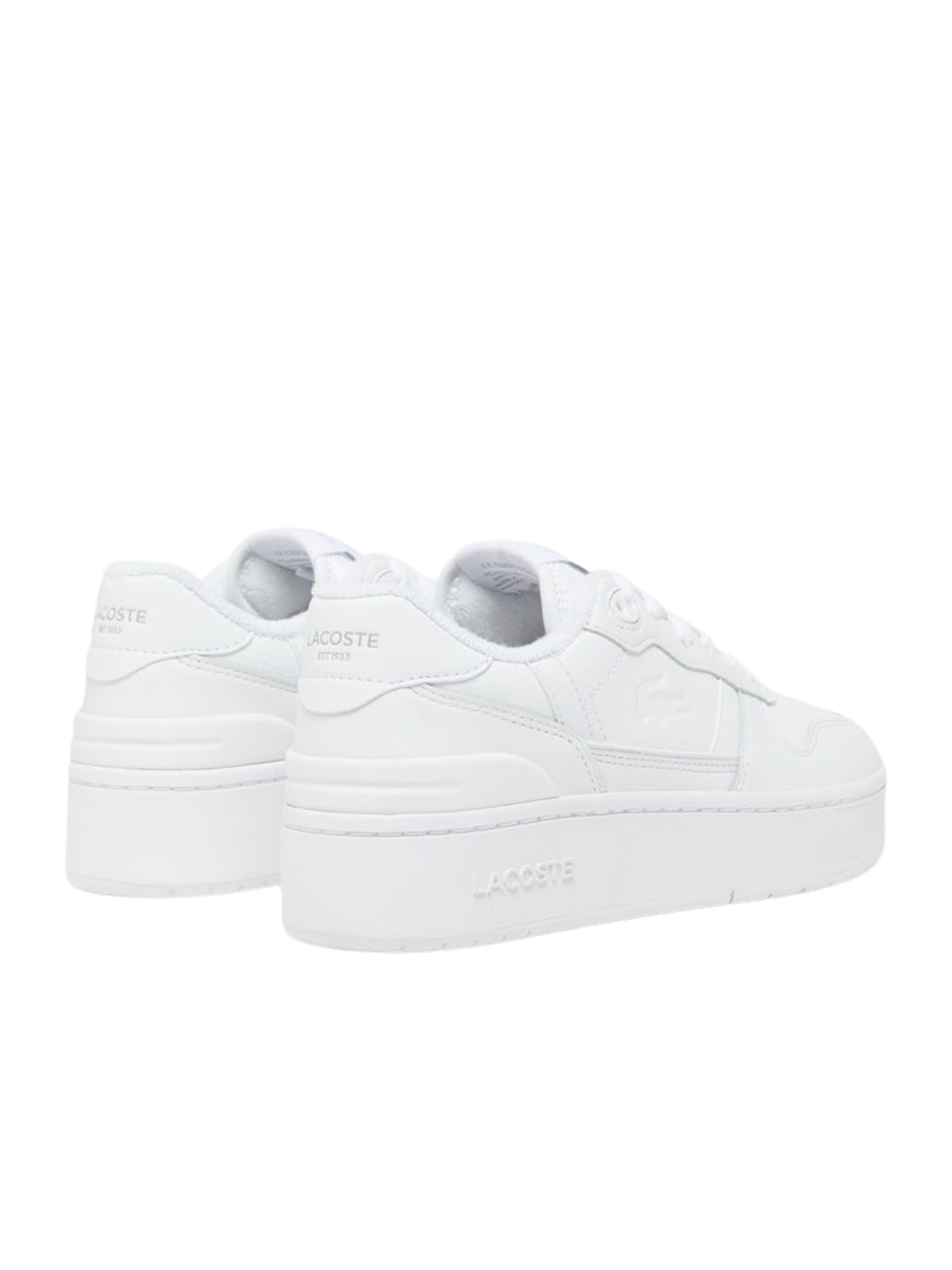 Sneaker bassa 'T-Clip Platform' di LACOSTE in bianco
